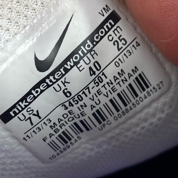 Nike Air Max 90 (GS) Big Kids Running Shoes 345017 7Y - Picture 9 of 12